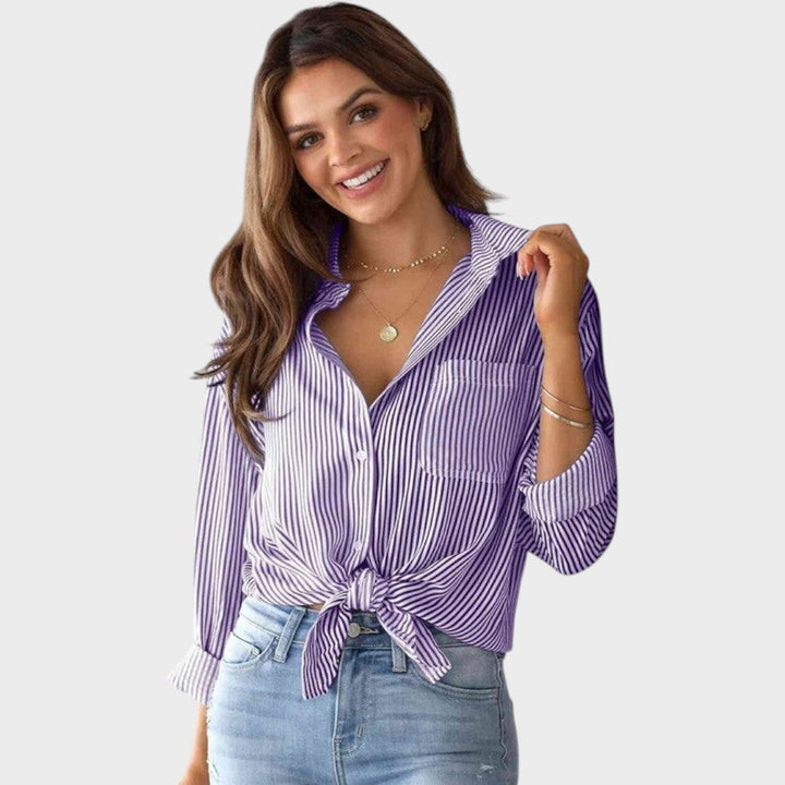 Gina | Collared Neck Shirt