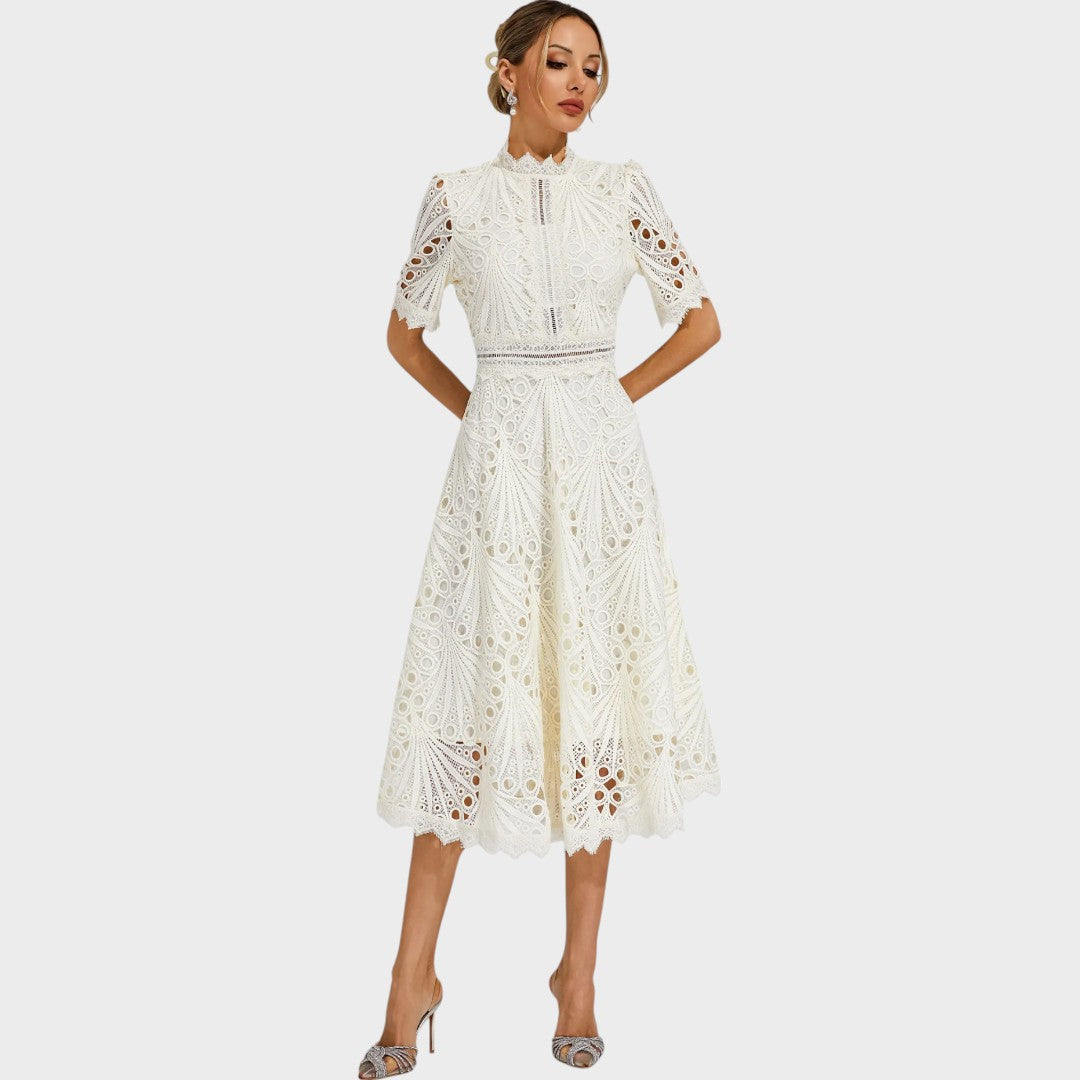 Carmen | Lace Midi Dress