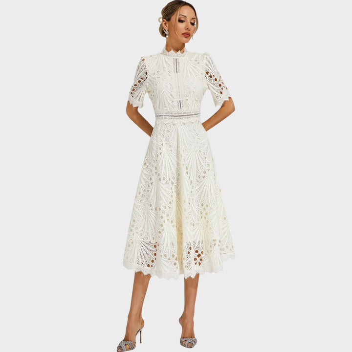 Carmen | Lace Midi Dress