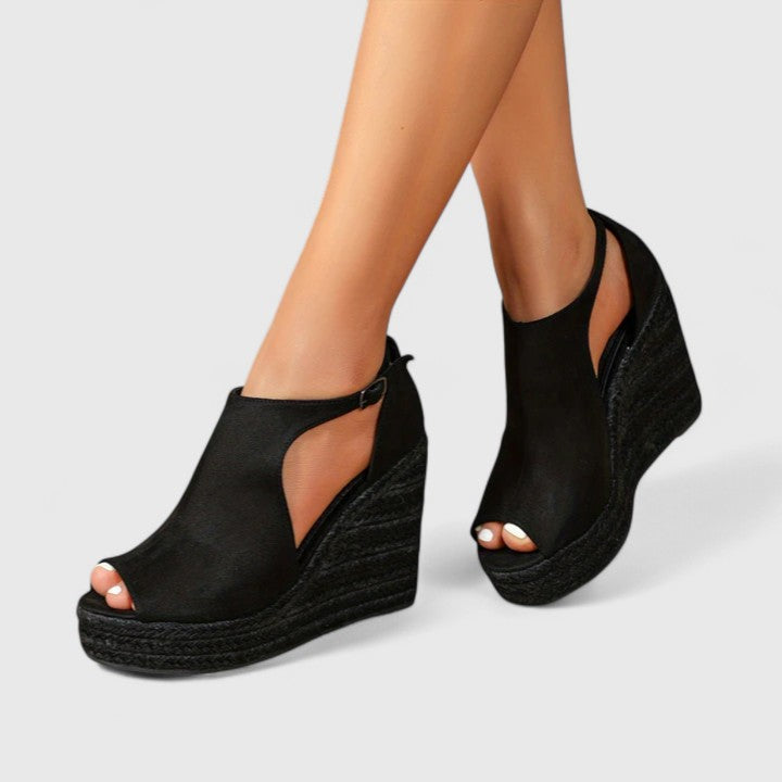 Tahliah | Camel Cushioned Heels — view 7