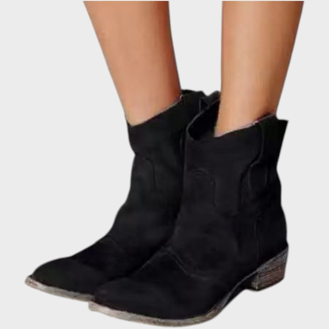 Mafalda | Suede Cowboy Boots