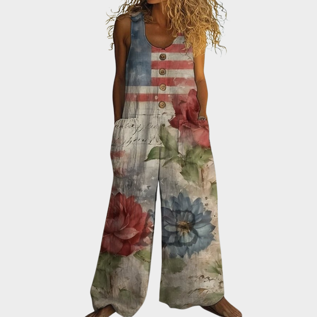 Marigold | Print Jumpsuit — view 6