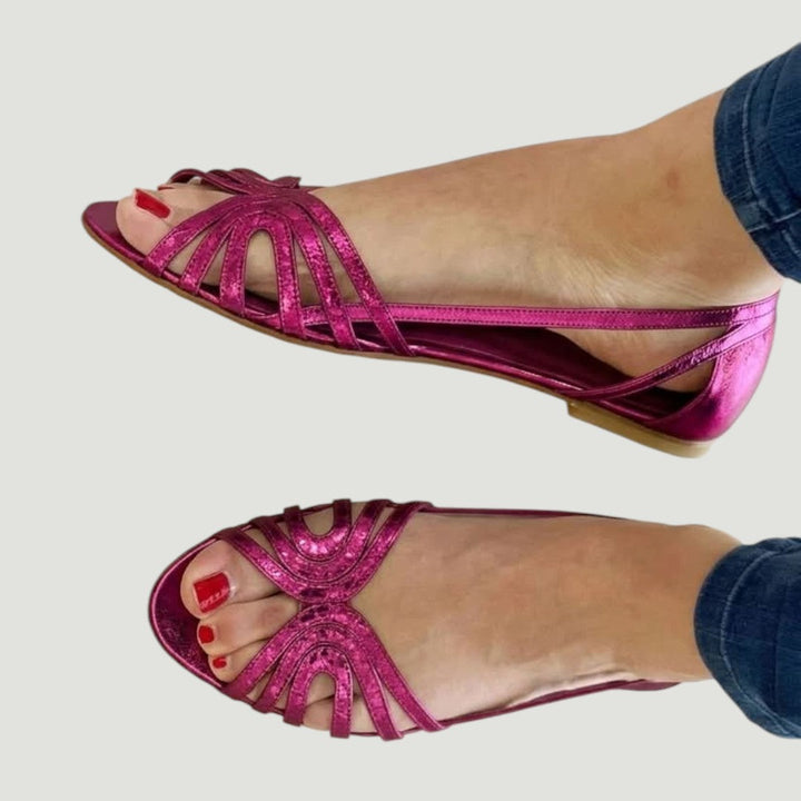 Eleonora | Golden Summer Sandals