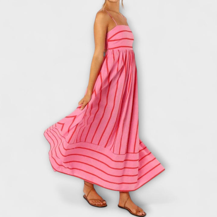 Svea | Maxi Dress in Bare Bloom