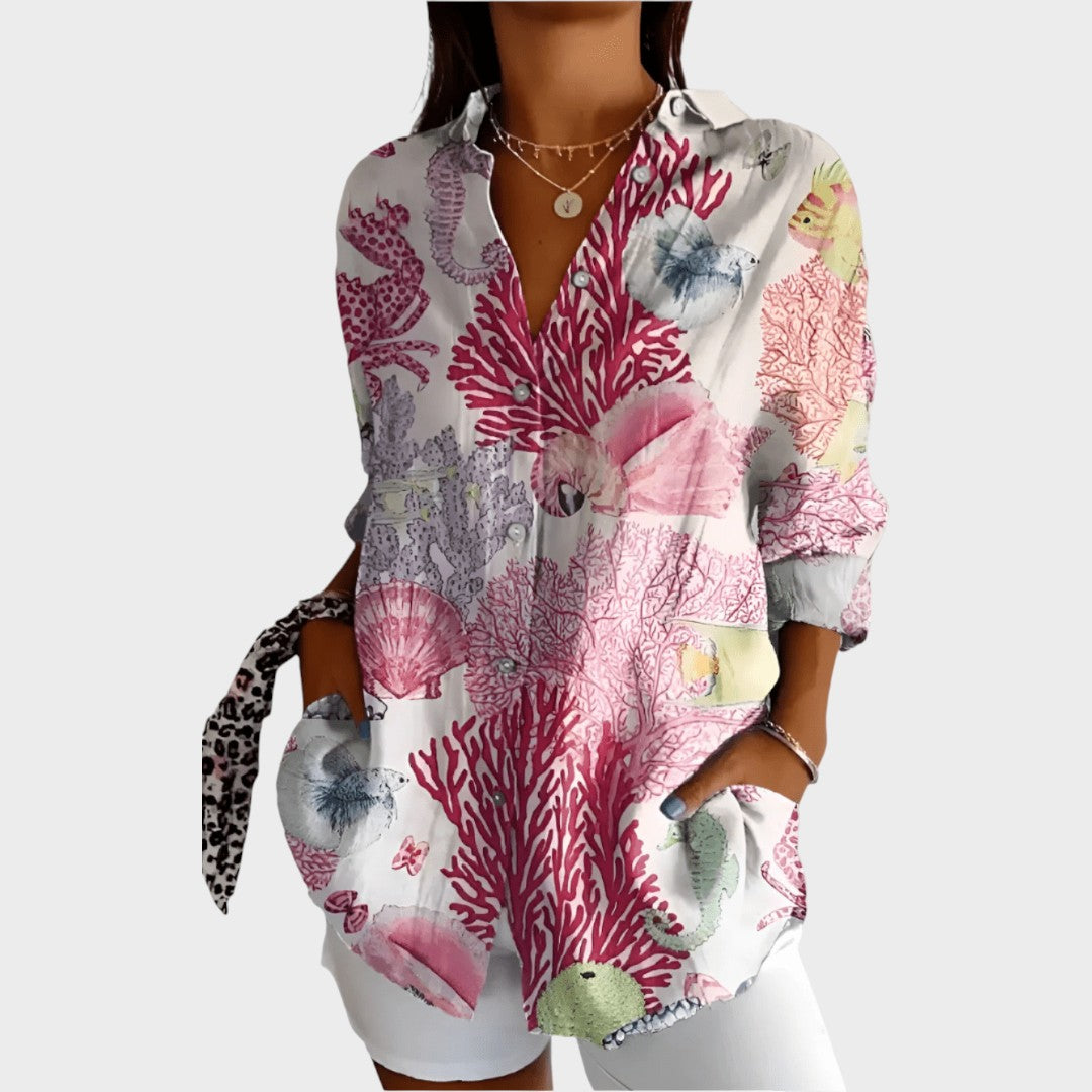 Floral | Cotton Shirt
