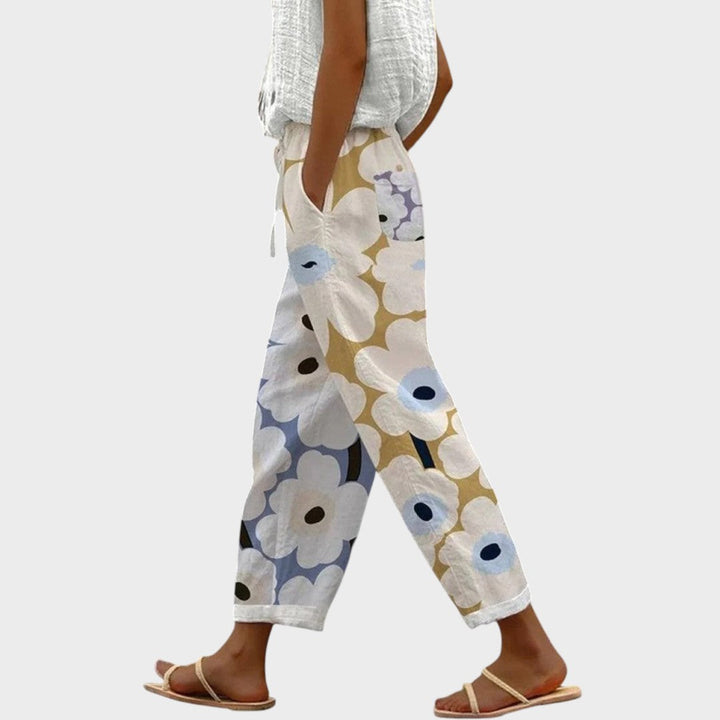 Jasmine | Printed Elastic Pants