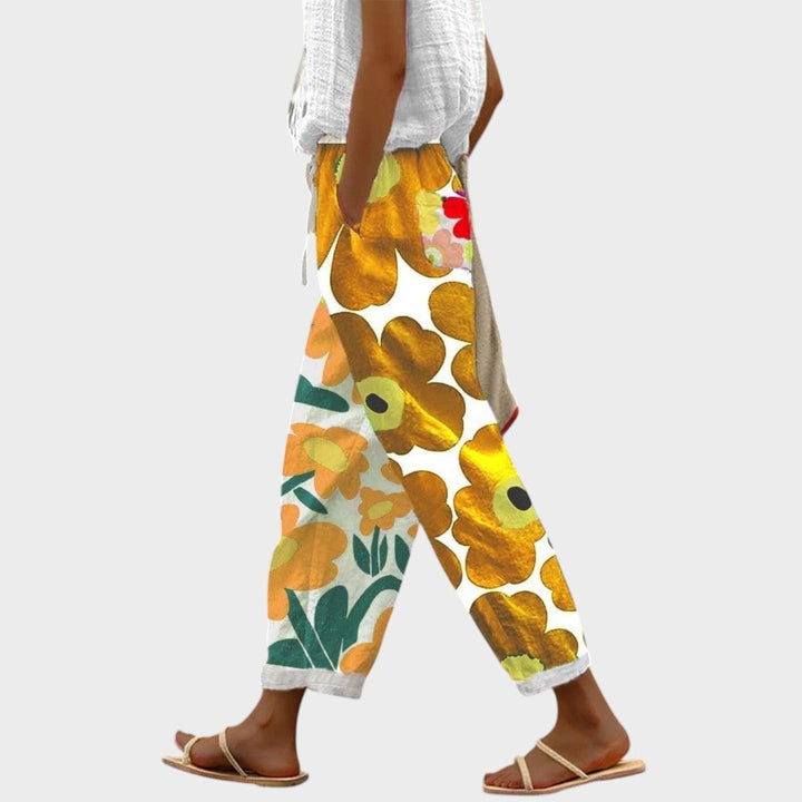 Jasmine | Printed Elastic Pants
