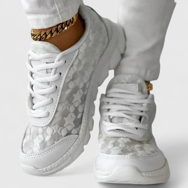 Khalyria | Black Soft Comfort Sneakers — view 6