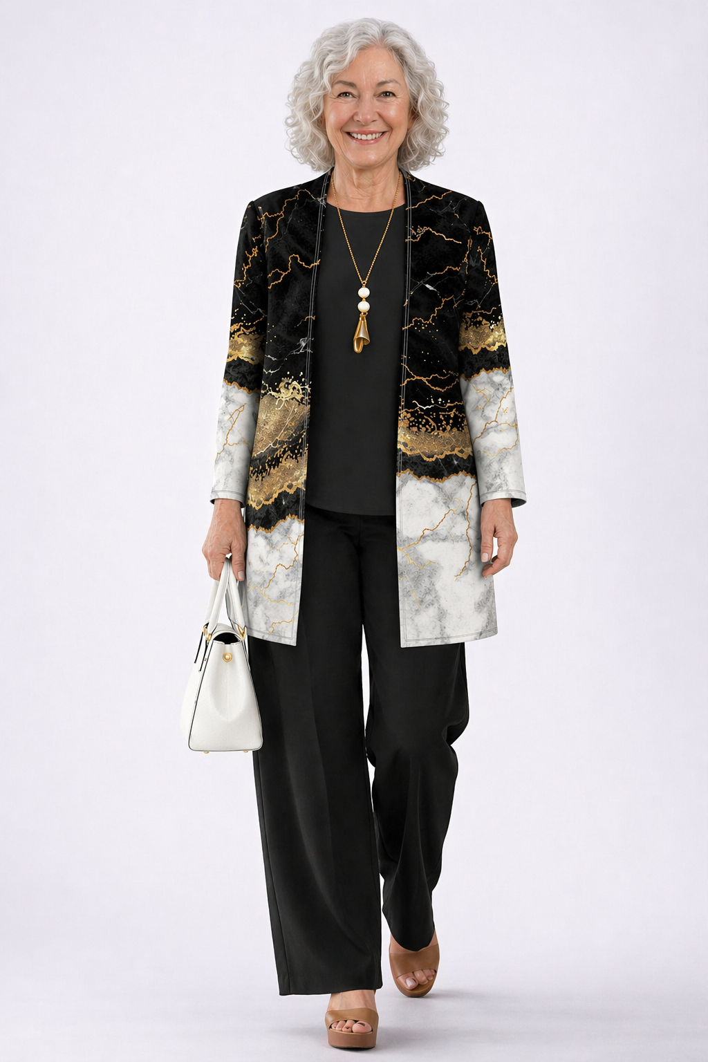 Yvonne | Taupe Trouser Set