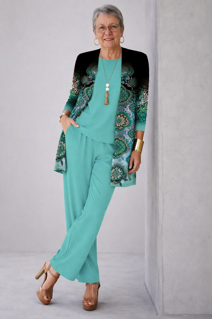 Gillian | Rose Trouser Set