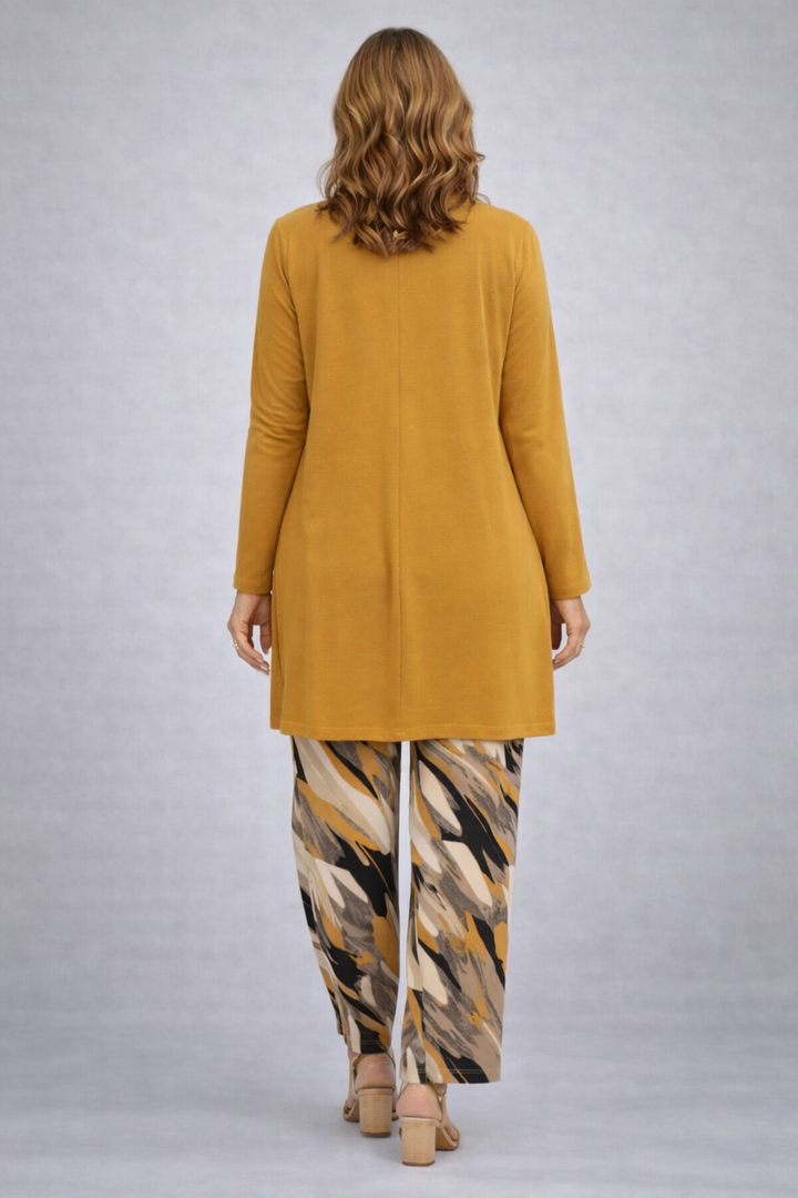 Faelina | Cream Trouser Set — view 3