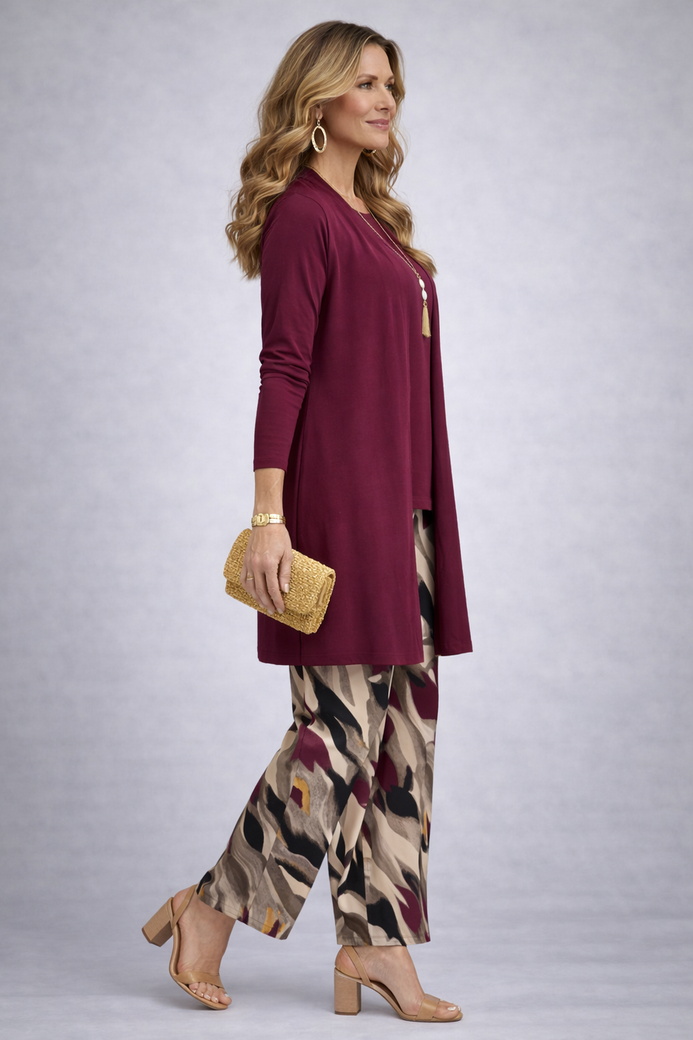 Fiamma | Mocha Trouser Set — view 2