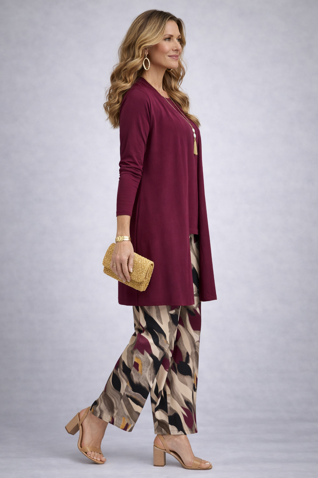 Fiamma | Mocha Trouser Set — view 2