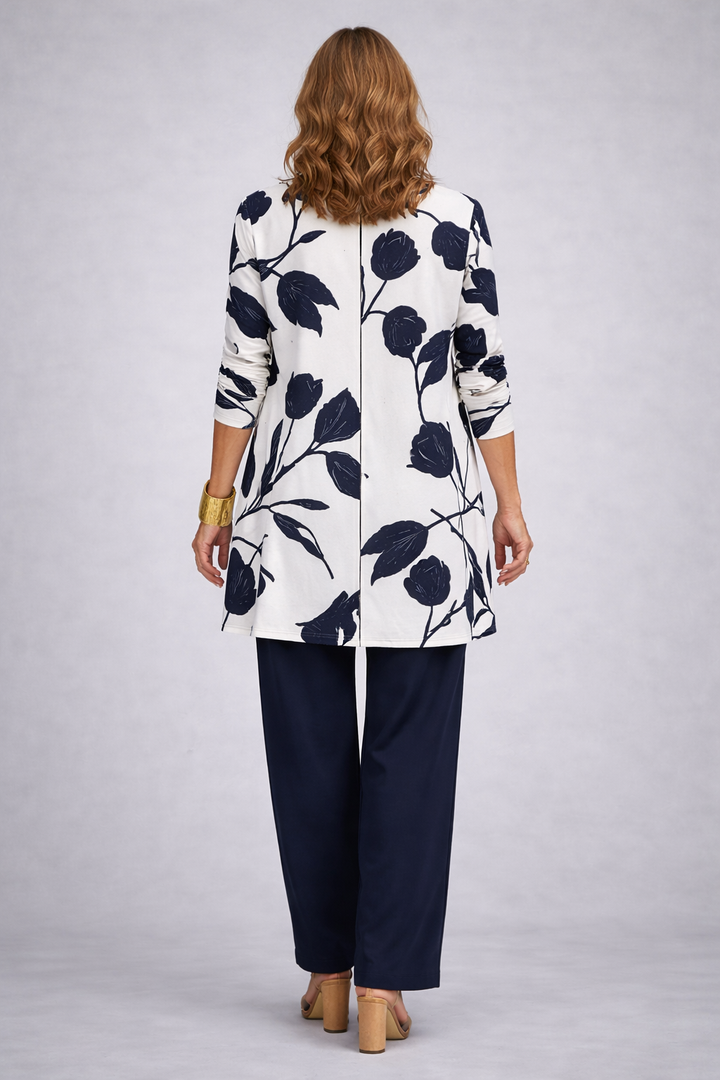 Evania | Olive Trouser Set — view 2