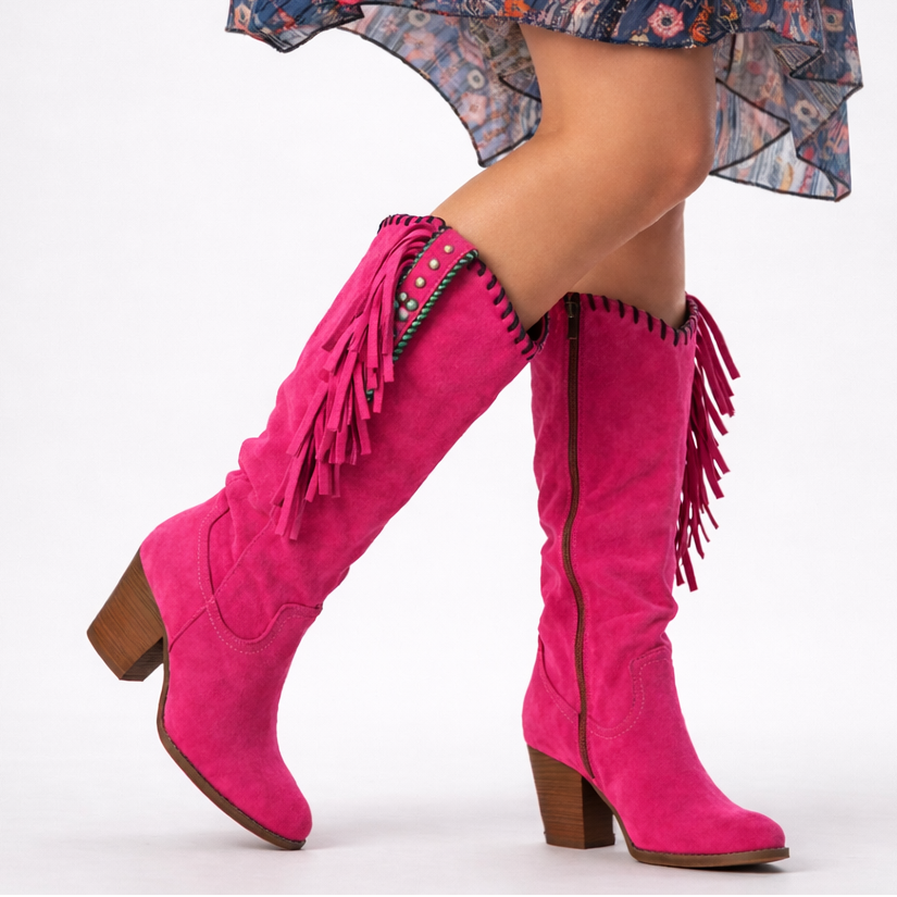 Zoey | Nude Block Comfort Boots — view 6