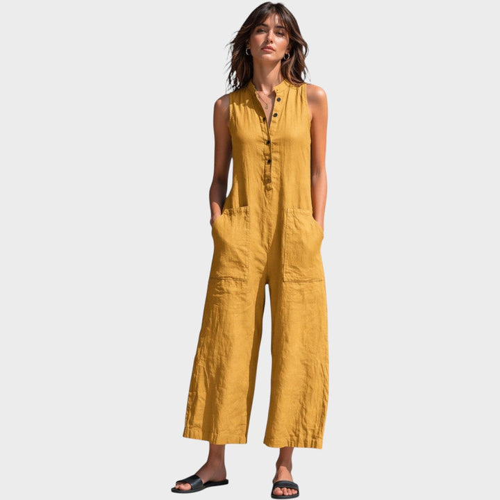 Nine | Elegant Sleeveless Jumpsuit
