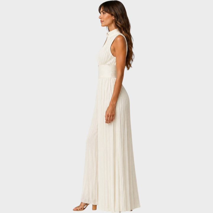 Mazarine | Elegant Jumpsuit with Zipper