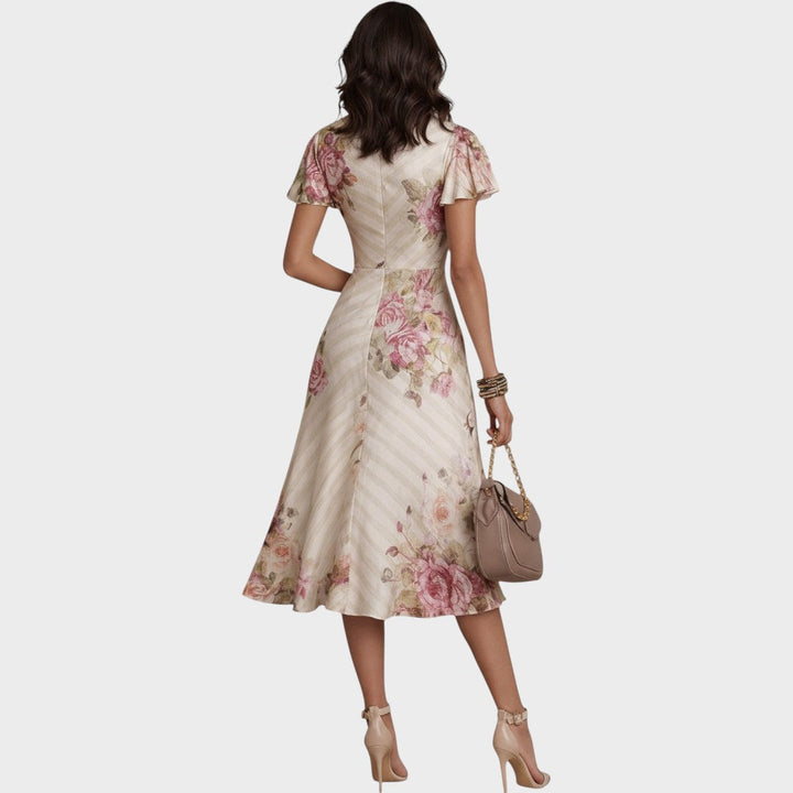 Bibiane | Midi Floral Dress