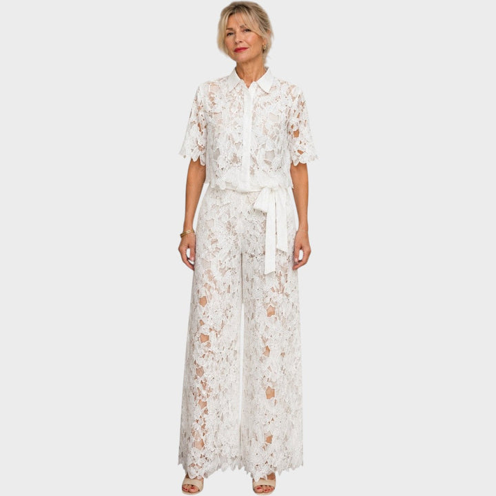 Aélis | Embroidered Lace Set