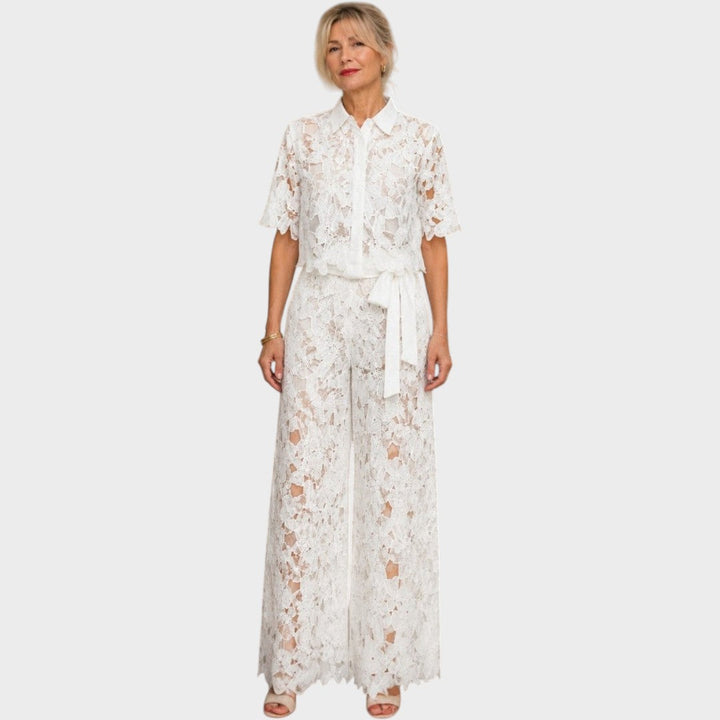 Aélis | Embroidered Lace Set