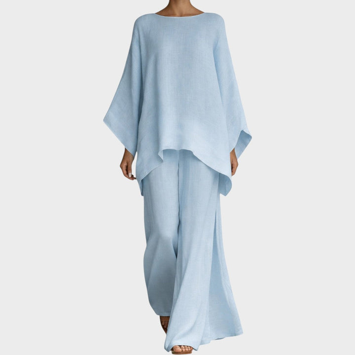 Mavie | Fluid Set Pants and Blouse