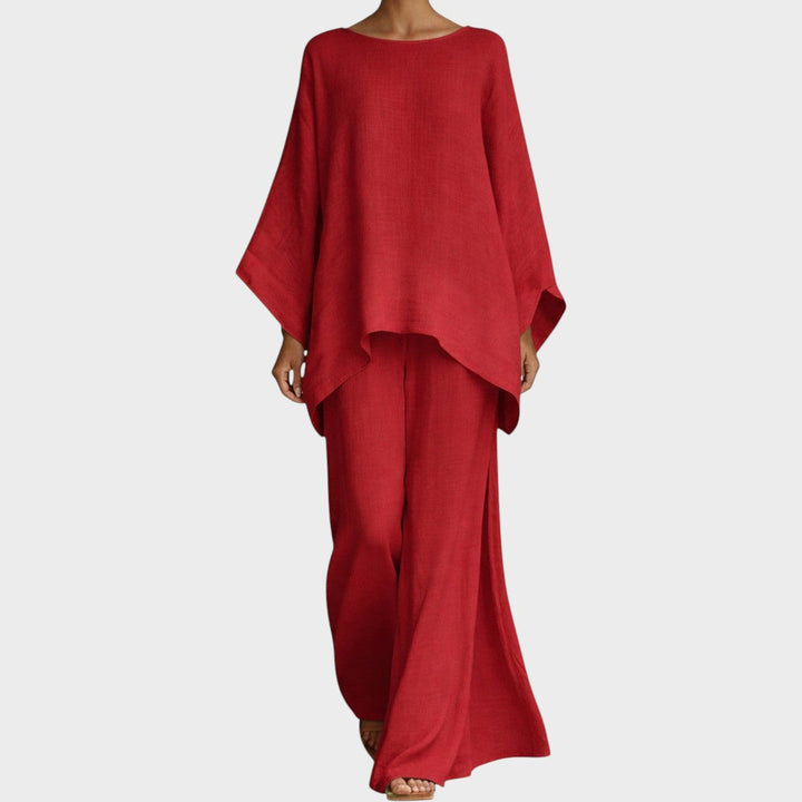 Mavie | Fluid Set Pants and Blouse