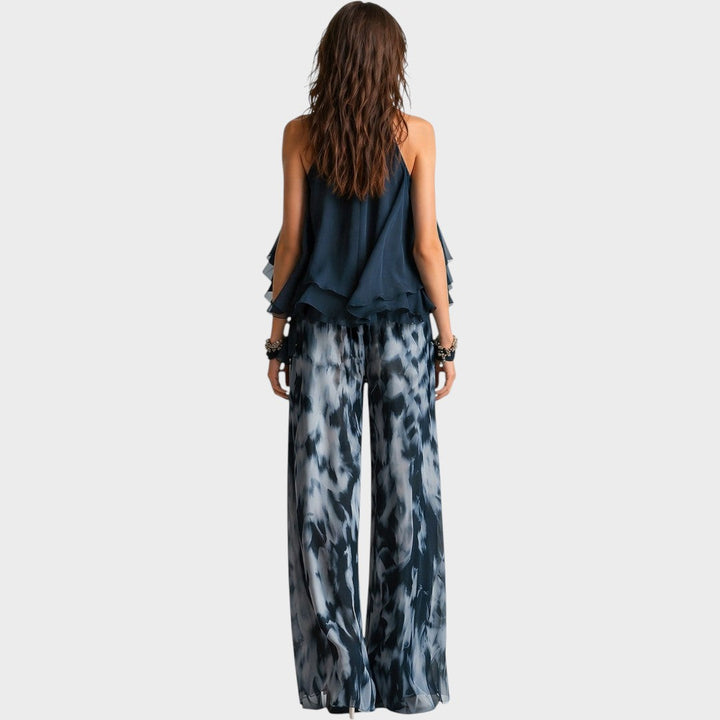 Magali | Elegant Set with Pants and Blouse