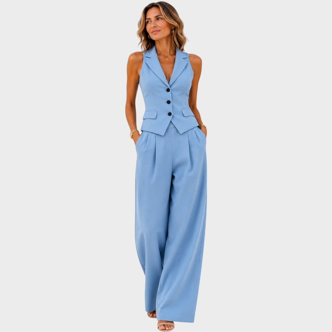 Clarine | Pants and Vest Set
