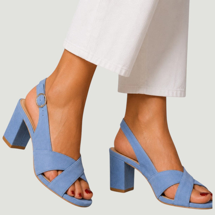 Celeste | Strappy Block Heel Sandals