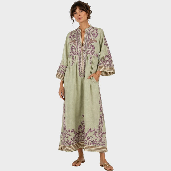 Savannah | Bohemian Dress with Mediterranean Charm