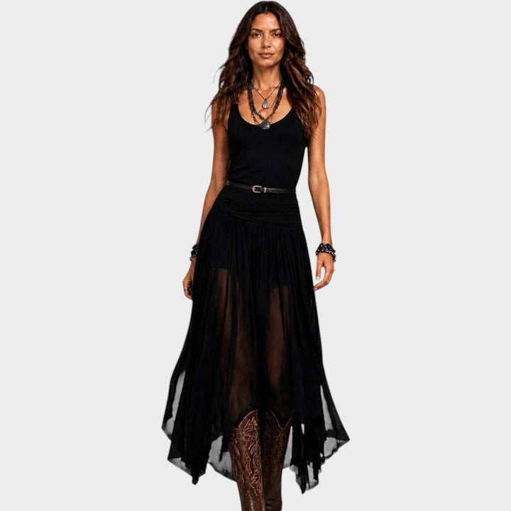 Talia | Ensemble blouse with pants and skirt