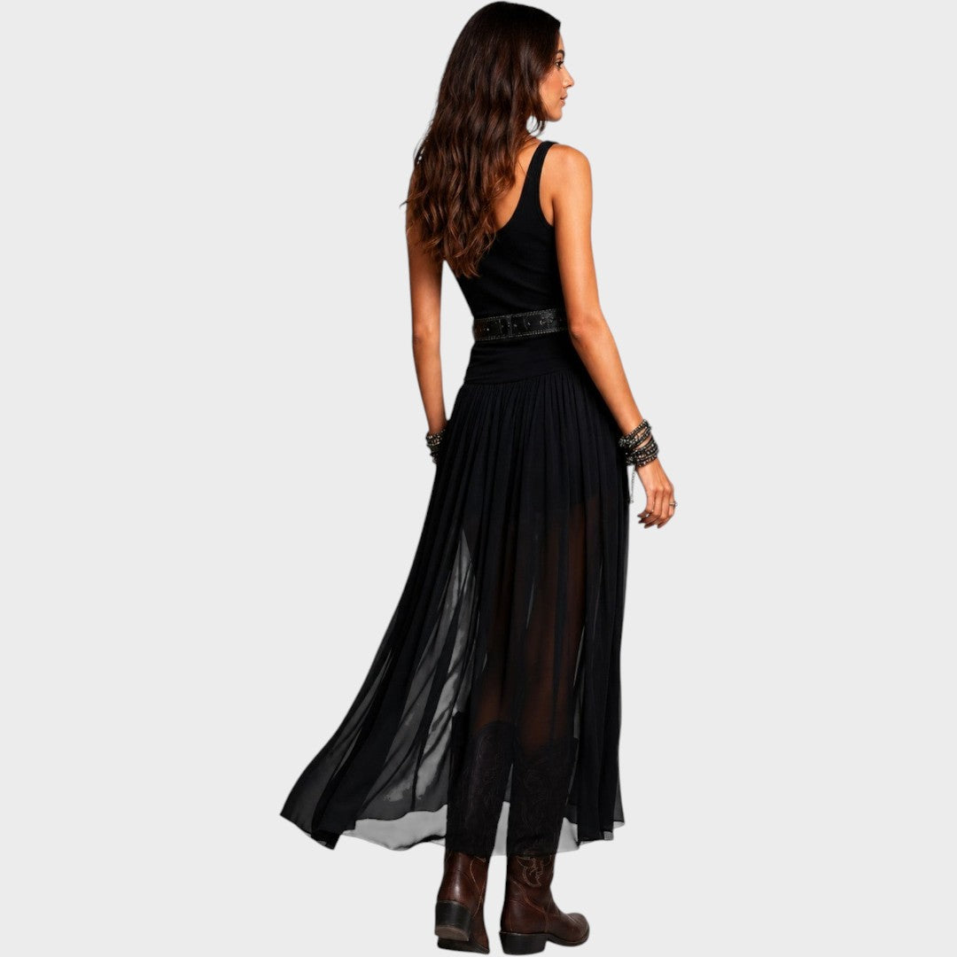 Talia | Ensemble blouse with pants and skirt