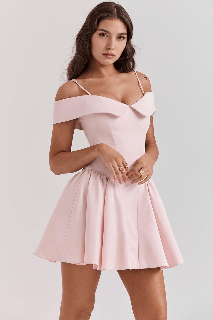 Chloe | Black Mini Dress — view 10