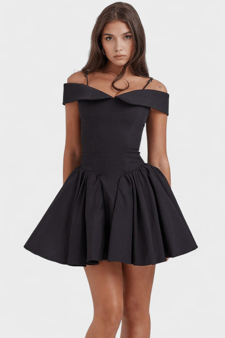 Chloe | Black Mini Dress