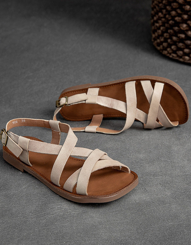 Echo | Beige Soft Comfort Sandals — view 2