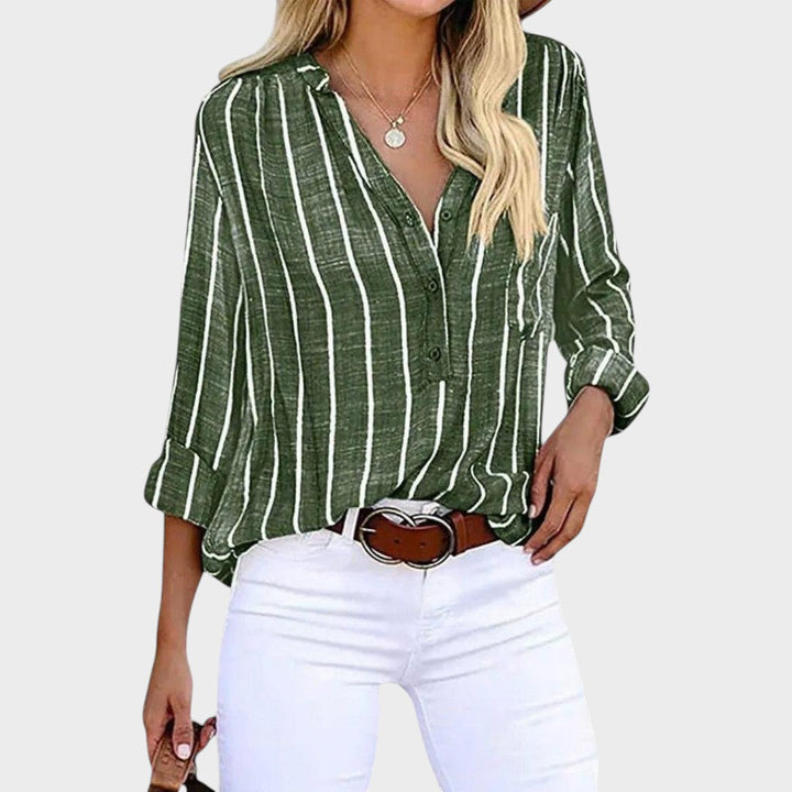 Débora | Striped Handmade Shirt
