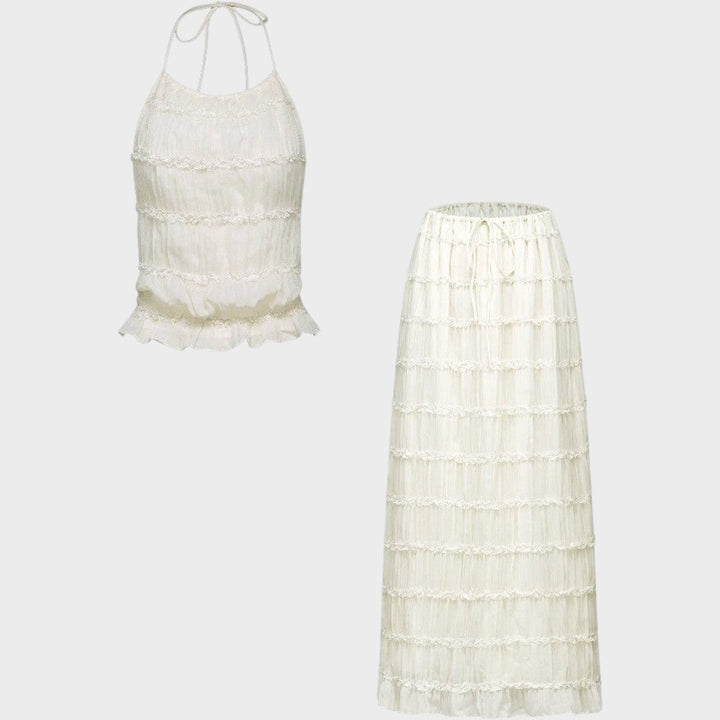 Eugenie | Top and skirt set