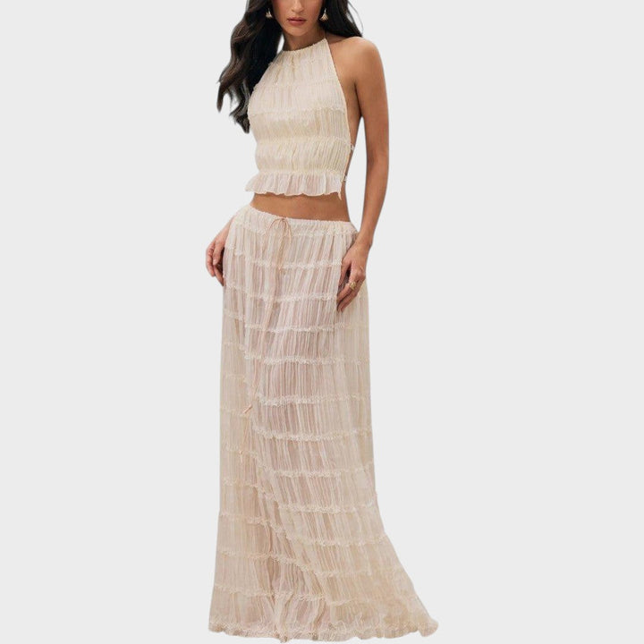 Eugenie | Top and skirt set