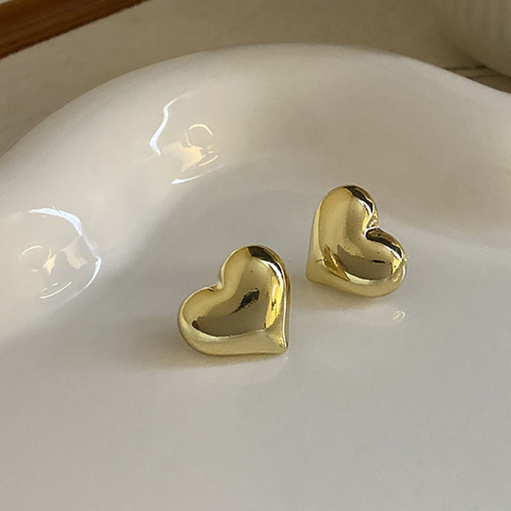Seraphine | Elegant Heart Earrings — view 4