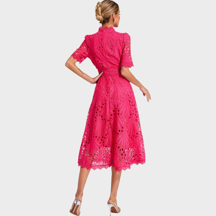 Carmen | Lace Midi Dress
