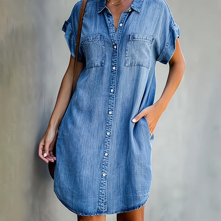 Beatrix | Beau Button-Down Shirt Dress