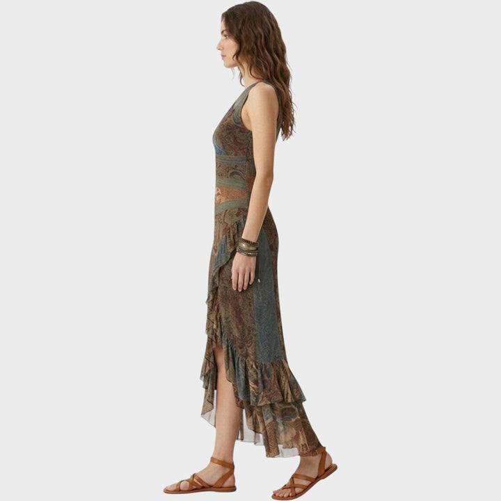 Cyrielle | Ethnic Print Dress