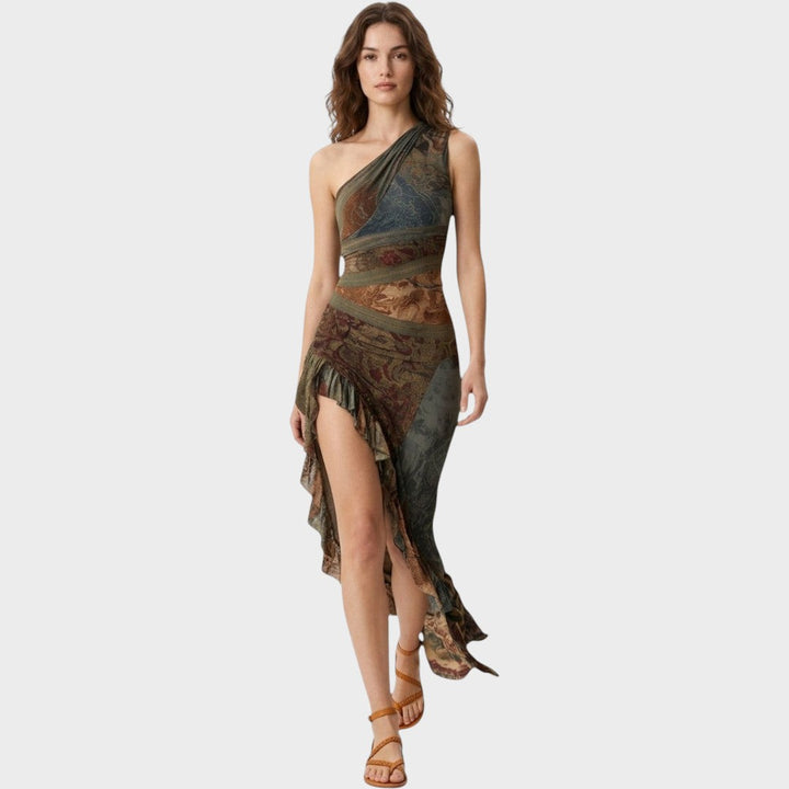 Cyrielle | Ethnic Print Dress