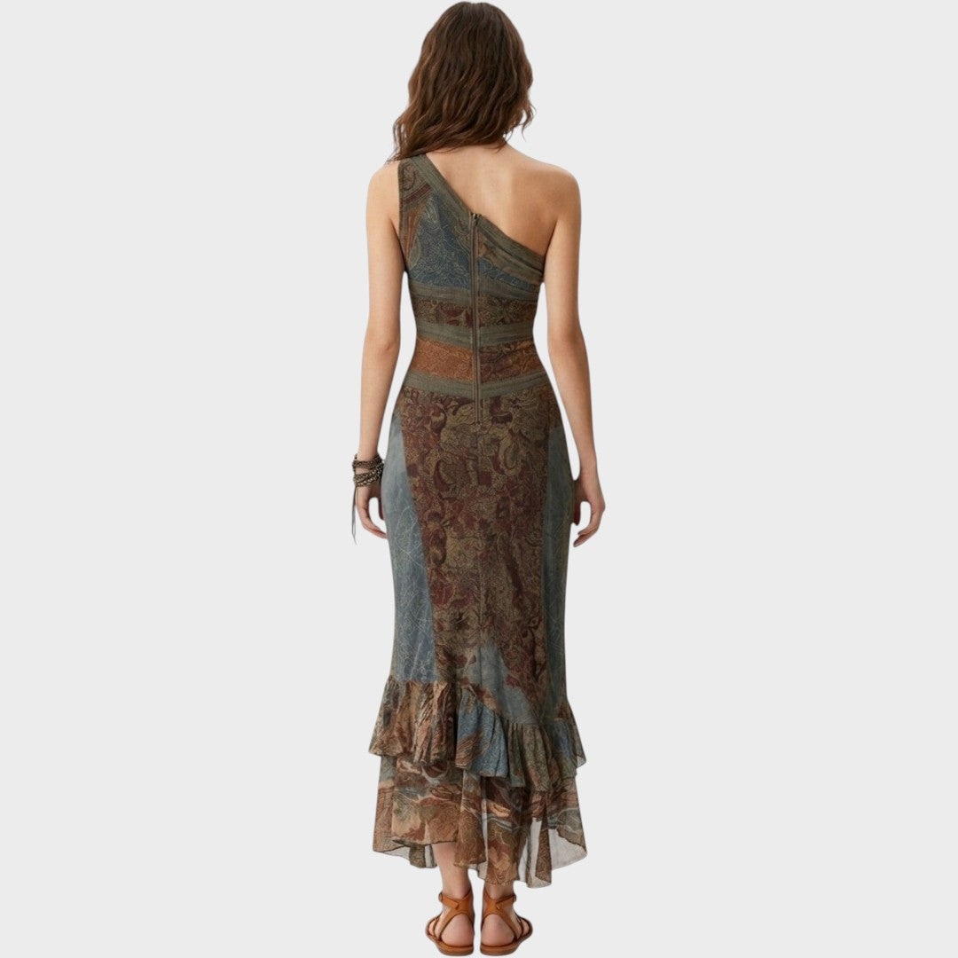 Cyrielle | Ethnic Print Dress