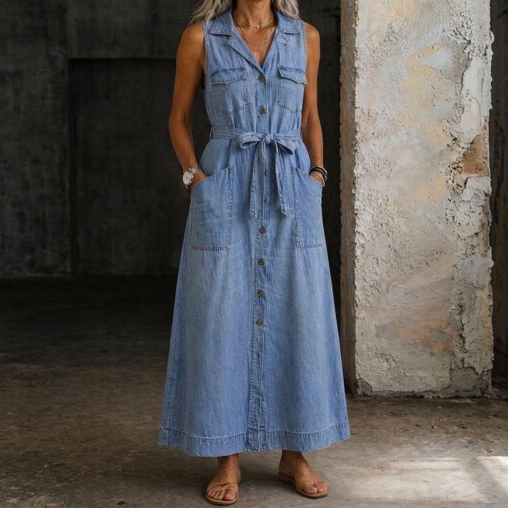 Susan | Denim Dress