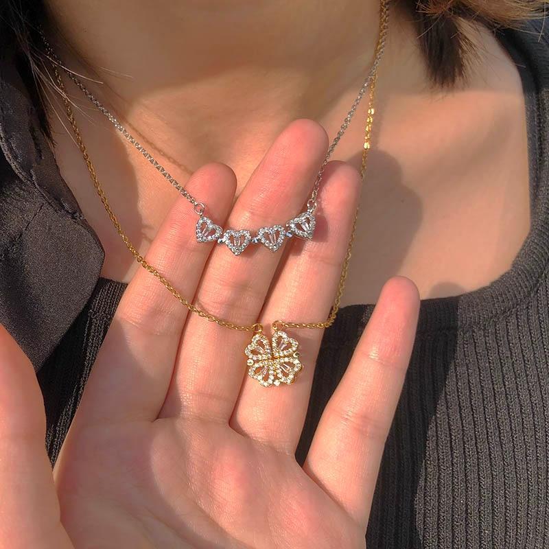 Four | Leaf Clover Necklace — view 3