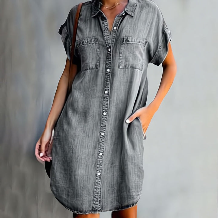 Beatrix | Beau Button-Down Shirt Dress