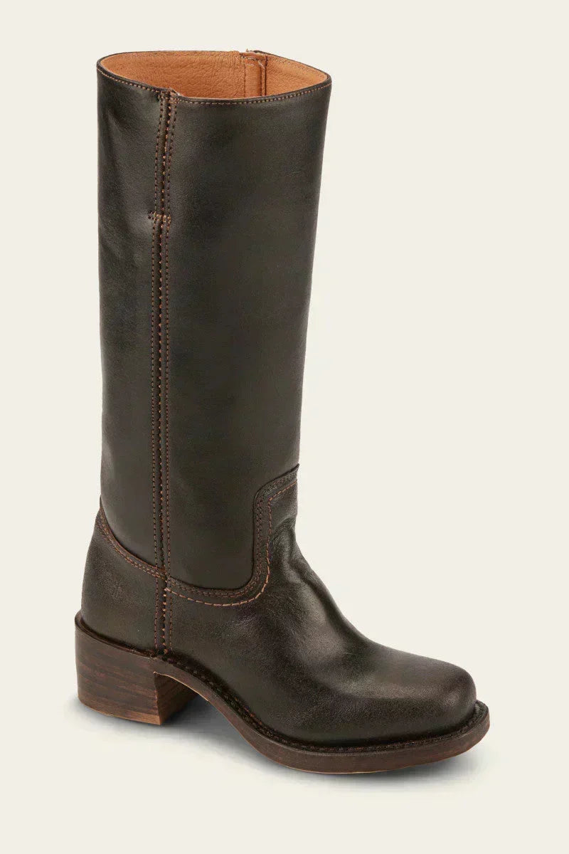 Van | Knee-High Boots with Slim Fit and Structured Sole — view 8
