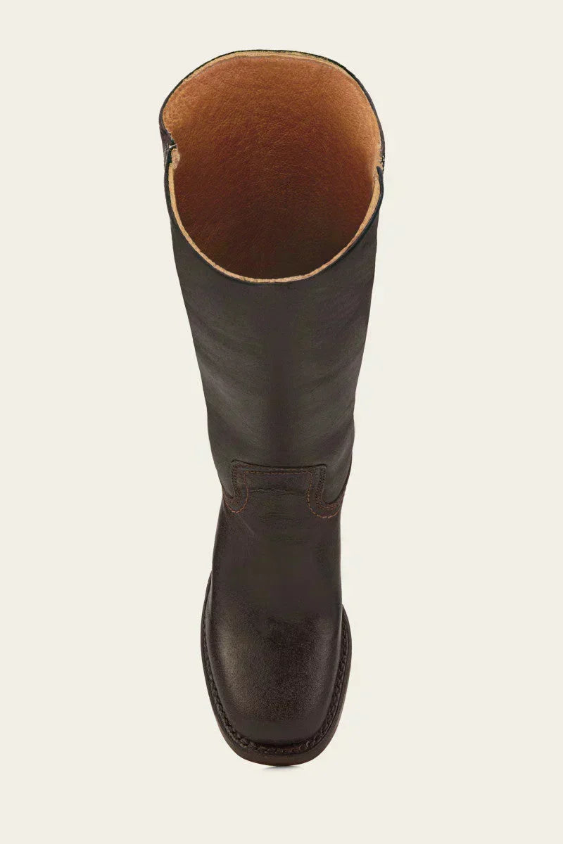 Van | Knee-High Boots with Slim Fit and Structured Sole — view 9