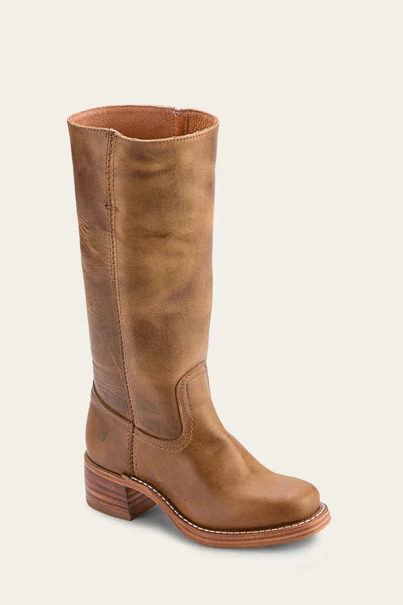 Van | Knee-High Boots with Slim Fit and Structured Sole — view 4